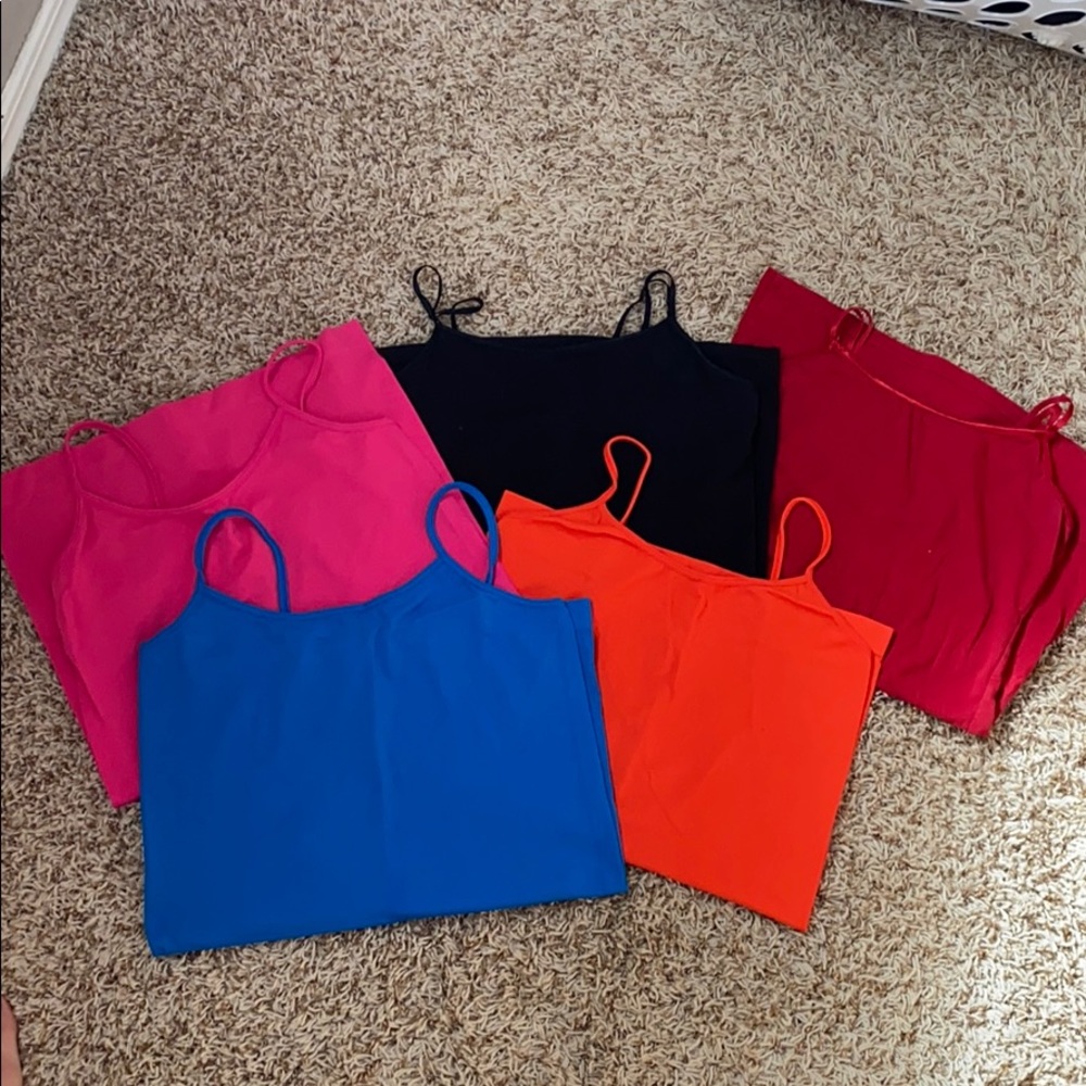 Set of 5 camis